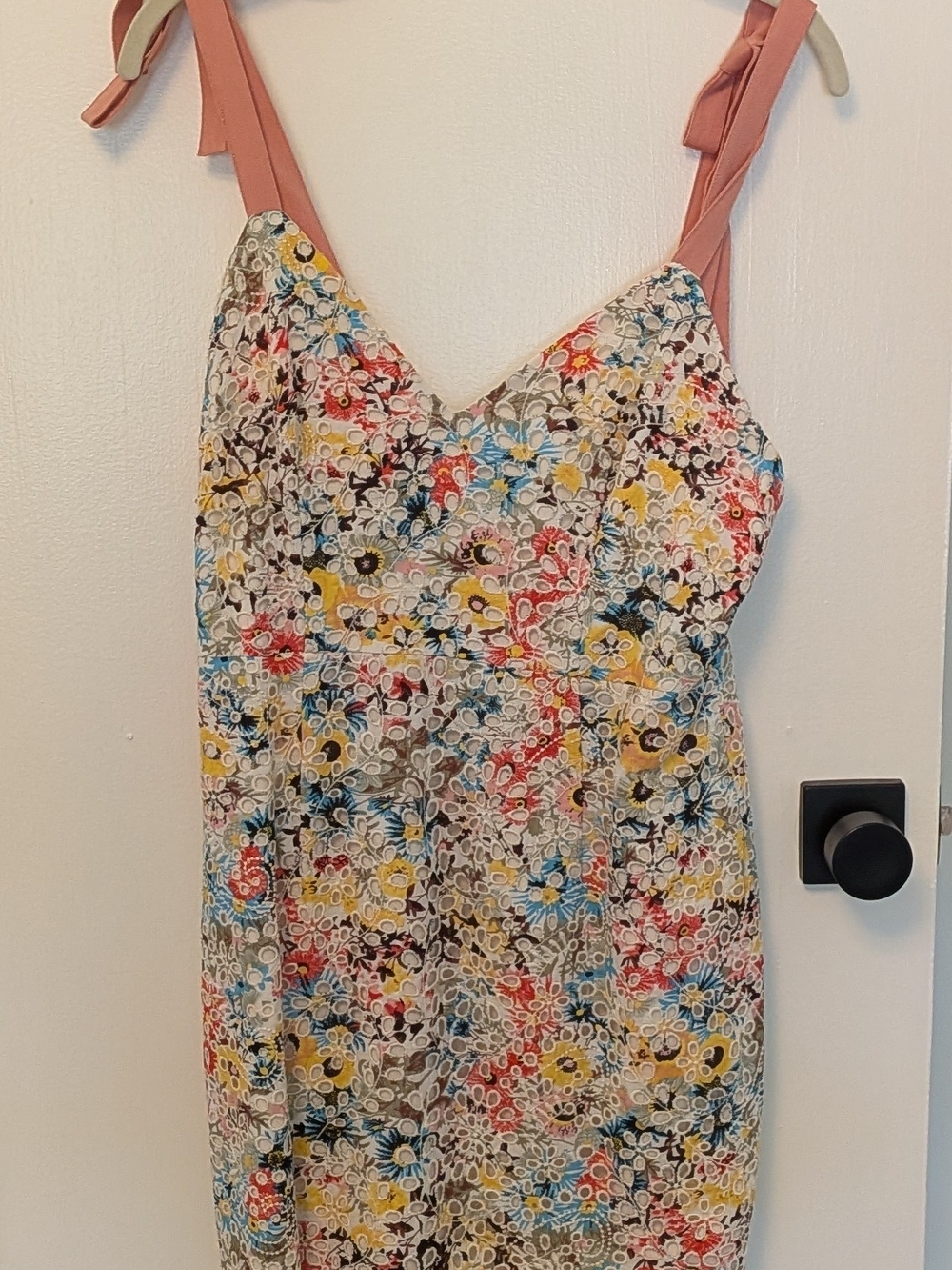 Floral Lace Bittersweet Flounce Midi Dress
